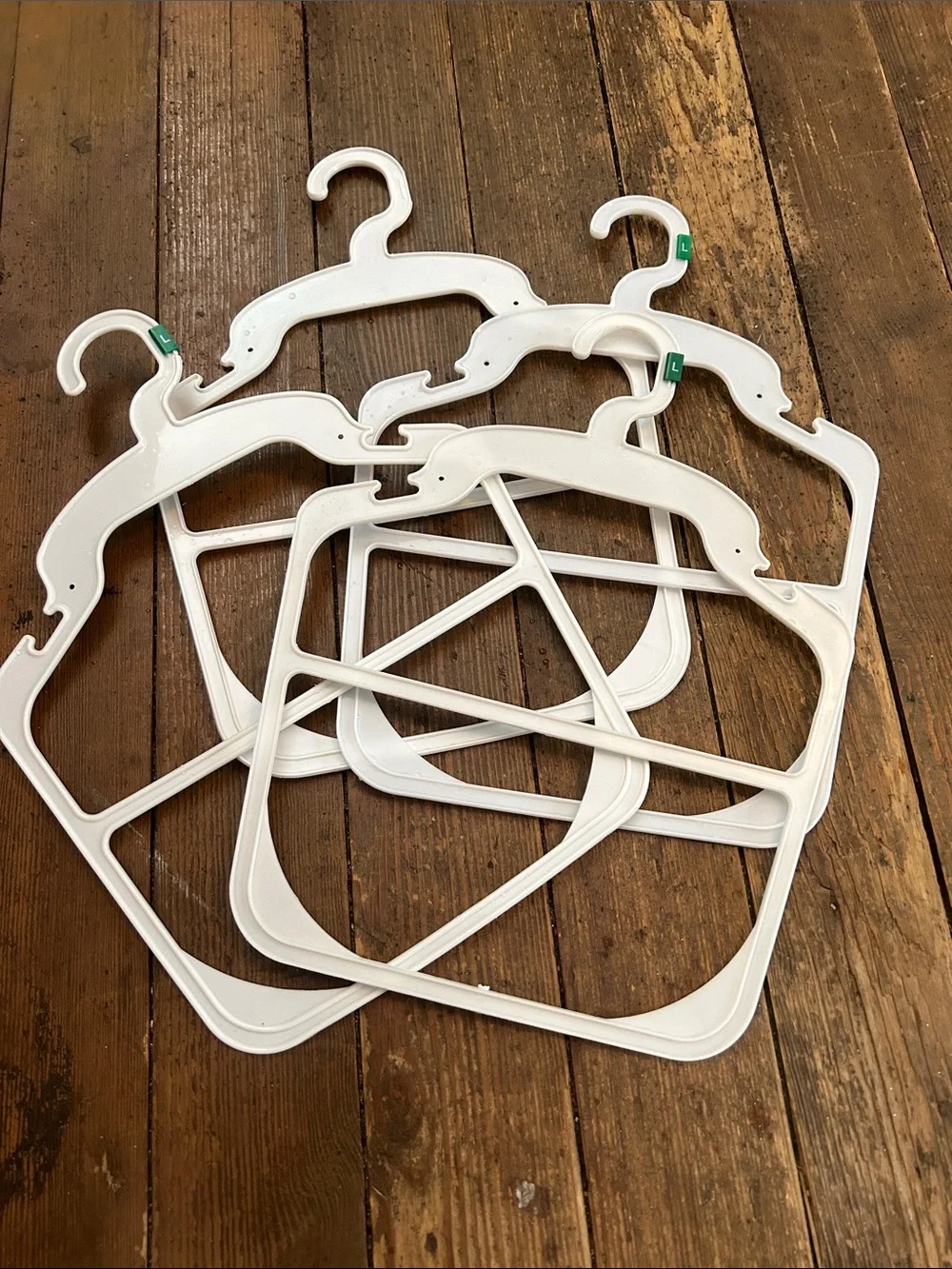 Set of Four Kids Outfit Display Hangars - 4 Pack Near to New